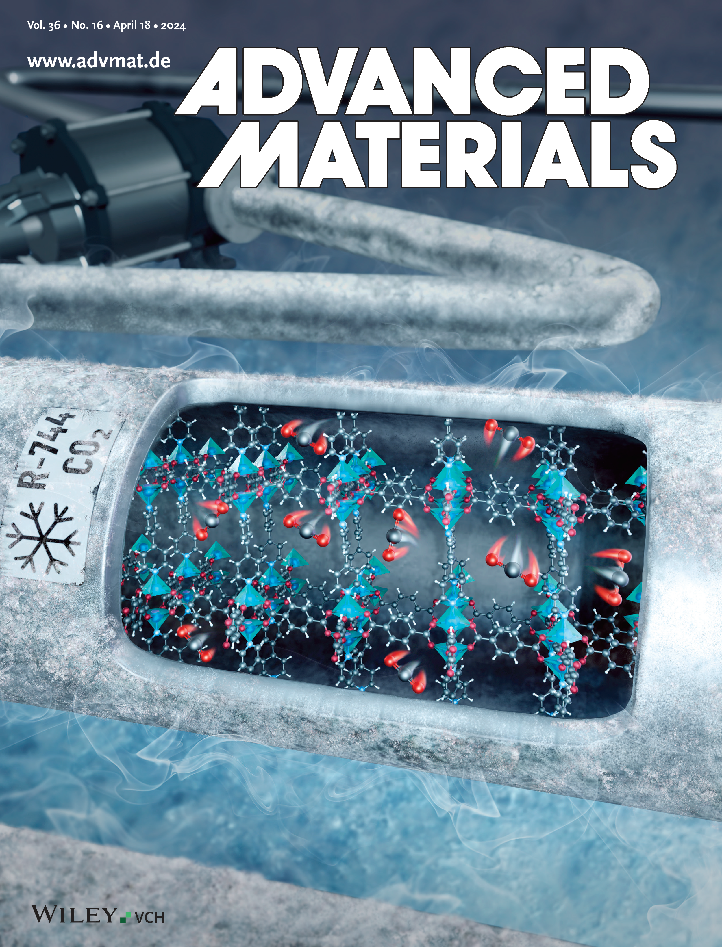 Empowering CO2 Eco-Refrigeration With Colossal Breathing-Caloric-Like Effects in MOF-508b 